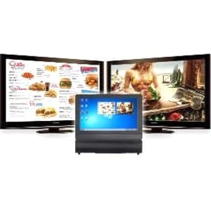All-in-One-PC Shuttle XPC P2200PA - Intel Celeron 5205U - 4 GB - 120 GB PCI Express NVMe SSD - 29,5 cm (11,6 Zoll) HD Touc