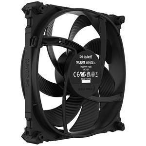 be quiet! Silent Wings 4 Cooling Fan - Radiator, Case - 140 mm Maximum Fan Diameter - 1 x Fan(s) - 133.20m³/h Maximum Airf