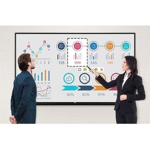 LG 65TR3BF-B 1.65 m (65") LCD Digital Signage Display - Touchscreen - 3840 x 2160 - LED - 350 cd/m² - 2160p