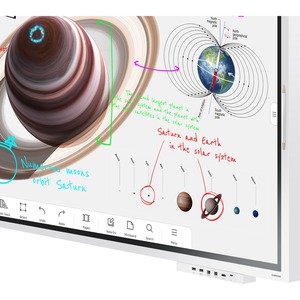 Samsung Flip Pro WM65B 165.1 cm (65") 4K UHD LCD Collaboration Display - Cortex A72 1.70 GHz - 3.50 GB DDR4 SDRAM - Infrar
