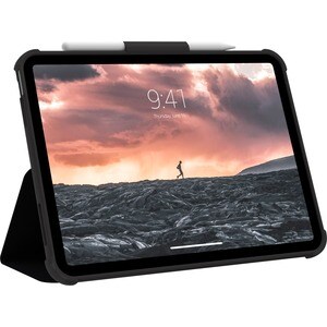 Urban Armor Gear PLYO Carrying Case (Folio) for 27.7 cm (10.9") Apple iPad (2022) Tablet - Ice, Black - Drop Resistant, Im
