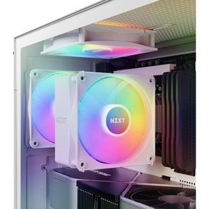 NZXT H5 Flow Computer Case - ATX Motherboard Supported - Mid-tower - Galvanized Cold Rolled Steel (SGCC), Tempered Glass -