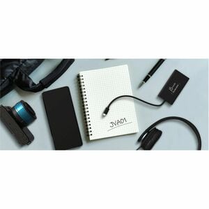 j5create JVA01 Video Capturing Device - Black - Functions: Video Streaming, Video Capturing - USB 3.2 Type C - 3840 x 2160