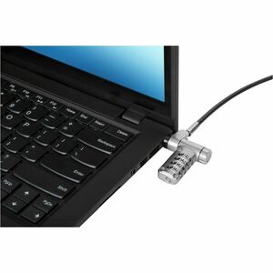 Câble de verrouillage Targus DEFCON ASP96GLX-25S Pour Station d'accueil, Moniteur, Ordinateur Portable - 1,98 m Câble - 4-
