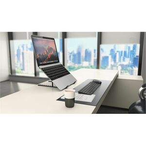Kensington Collapsible Aluminum Laptop Riser - Up to 16" Screen Support - 11.02 lb Load Capacity - 5.83" Height - Desktop 