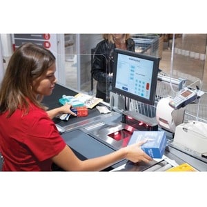 Industriel, Smartphone Comptoir Scanner de code à barre Datalogic Magellan - Câble Connectivité - Durci - Omnidirectionnel