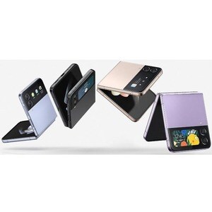 Samsung Galaxy Z Flip4 SM-F721B 128 GB Smartphone - 17 cm (6.7") Flexible Folding Screen Dynamic AMOLED Full HD Plus 2640 