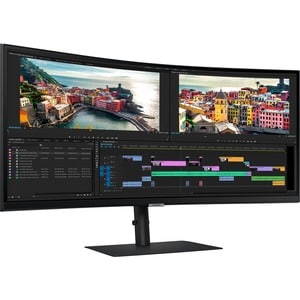 Samsung ViewFinity S6 S34A650UBE 34" Class UW-QHD Curved Screen LCD Monitor - 21:9 - Black - 34" Viewable - Vertical Align