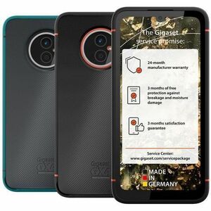 Gigaset GX4 64 GB Robust Smartphone - 15,5 cm (6,1 Zoll) HD+ 1560 x 720 - Octa-Core (Cortex A76Dual-Core 2,20 GHz + Cortex