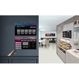 LG 50UR640S 127 cm (50") LCD Digital Signage Display - 3840 x 2160 - Direct LED - 400 cd/m² - 2160p - USB - HDMI - Serial 