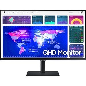 Samsung S32A600UUP 32" Class WQHD LCD Monitor - 16:9 - 81.3 cm (32") Viewable - Vertical Alignment (VA) - LED Backlight - 
