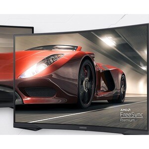 Samsung Odyssey G5 C27G55TQBU 27" Class WQHD Curved Screen Gaming LCD Monitor - 16:9 - Black - 68.6 cm (27") Viewable - Ve