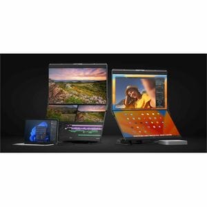 Mobile Pixels Geminos T 24" Dual-Stacked 1080p Monitors with Multi-Touch and Webcam - 23.8" Viewable - Multi-touch Screen 