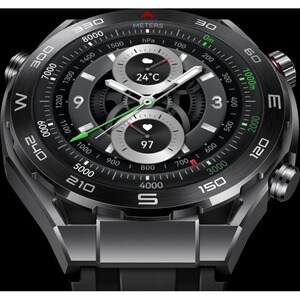 Huawei WATCH Ultimate Smartwatch - 48,50 mm Case Height - 48,50 mm Case Width - Schwarz Case Color - Schwarz Band Color - 