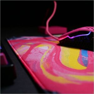CHERRY GP4 XG-GP4-L-PINK Groß Gaming-Mauspad - 460 mm x 400 mm x 4 mm Abmessung - Gummi - Rutschfest - Maus