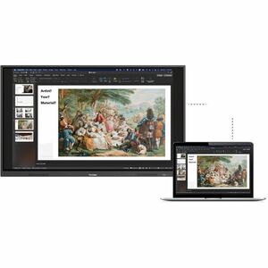 ViewSonic ViewBoard IFP6550-5F 4K UHD LCD Écran de collaboration - ARM Cortex A73 + A53 - 8 Go - Ultra Fine Touch (UFT) - 