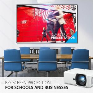 ViewSonic LS740HD DLP Projector - 16:9 - Wall Mountable, Ceiling Mountable, Floor Mountable - White - 1920 x 1080 - Front,