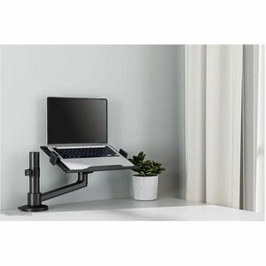 Montage de bureau Neomounts pour Ordinateur Portable - Noir - Réglable en hauteur - 1 Écran(s) supportés - 29,5 cm à 43,9 