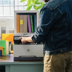 HP LaserJet Pro 3301fdw Wired & Wireless Laser Multifunction Printer - Color - Copier/Fax/Printer/Scanner - 26 ppm Mono/26