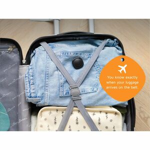 Xtorm TravelTag. Propósito: Bagagem, Tipo de produto: Localizador GPS, Cor do produto: Preto. Tipo de bateria: CR2032, Tec