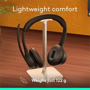 Logitech Zone 305 for Business, Wireless Bluetooth Headset With Microphone, Native Bluetooth, for Microsoft Teams, Black -