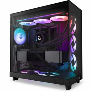 NZXT RF-U36HF-B1 Cooling Fan - Motherboard - 360 mm Maximum Fan Diameter - 3 x Fan(s) - 127.63m³/h Maximum Airflow - 2400 