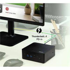 MSI Cubi NUC Cubi NUC 1M-036BES Barebone System - Mini PC - Intel Core 3 100U 1.20 GHz Hexa-core (6 Core) - Intel Chip - 6