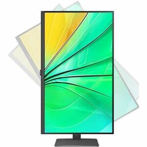 Monitor LCD Samsung ViewFinity S6 S27D600EAL 27" Class WQHD - 16:9 - Negro - 68.6cm (27") Viewable - Tecnología conmutació
