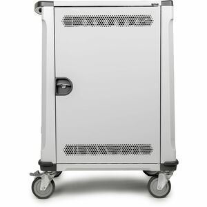 Rocstor Volt C32 Pre-Wired Charge Cart - Includes 32 USB-C 80W Power Adapters - 0 Shelf - 3 Drawer - 4 Casters - 5" Caster