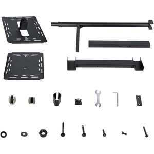 StarTech.com Projector Trolley - 2 Shelf - 20 kg Capacity - 4 Casters - Steel - 502.9 mm Length x 454.7 mm Width x 1463 mm