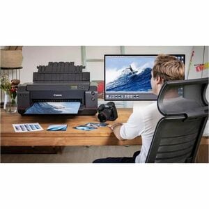 Canon imagePROGRAF PRO-1100 Wired/Wireless Inkjet Printer - Colour - 2400 x 1200 dpi Print - 151 Sheets Input - Ethernet -