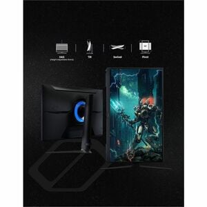 Samsung Odyssey G3 S32DG302EN 32" Class Full HD Gaming LED Monitor - 16:9 - Black - 32" Viewable - Vertical Alignment (VA)