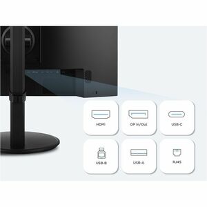 ViewSonic VG2409U-2 24" Class Full HD LED Monitor - 61 cm (24") Viewable - LED Backlight - 1920 x 1080 - 300 cd/m² - 5 ms 