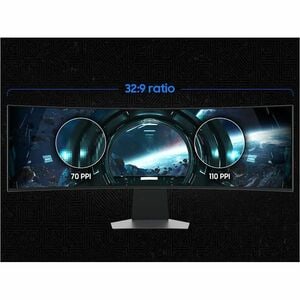 Samsung Odyssey OLED G9 S49DG954SU 49 Zoll Class Dual Quad HD (DQHD) Gekrümmter Bildschirm Smart-Gaming-OLED-Monitor - 32: