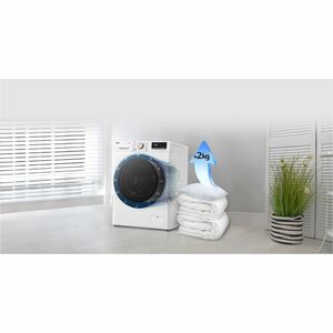 Lavatrice/asciugatrice LG D4R7011TSWG Caricamento Frontale 11 kg - 6 kg Trocknen - Bianco - Funzione vapore - 1400 Velocit