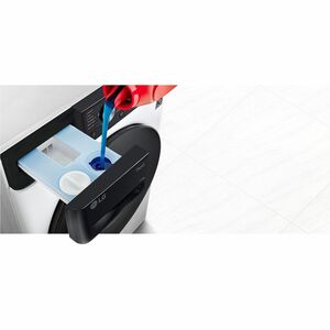 Lavatrice LG F4R7509TSWB Caricamento Frontale 9 kg - Bianco - Funzione vapore - 1400 Velocità centrifuga (rpm) - Smart Con