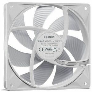 be quiet! LIGHT WINGS LX 120mm PWM 3-Pack White, Ventilator, 12 cm, 1600 RPM, 25,5 dB, 51,5 cfm, 87,5 m³/h