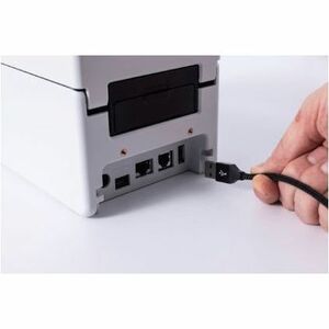Brother TD-2320DSA300 Desktop, Retail, Healthcare, Warehouse Direct Thermal Printer - Monochrome - Desktop - Label Print -