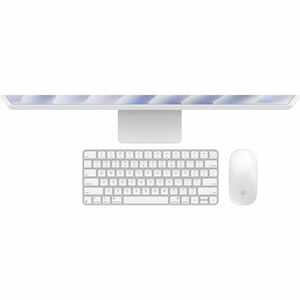 Apple iMac MCR24CH/A 一体机 - Apple - 24 GB - 512 GB SSD - 61 cm (24") 4.5K - 台式机 - 银 - Apple M4 芯片 - 4480 x 2520 - Apple 10核