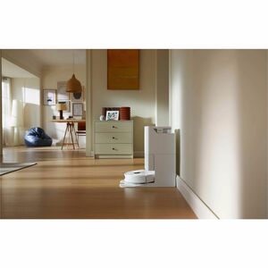 Robot Vacuum Cleaner Roborock Qrevo Plus senza filo - Bianco - 60 W Motore - 330 mL Capacità polvere - 80 mL Capacità serb