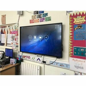 AllSee PT55J 1397 mm 4K UHD LCD Collaboration Display - ARM Cortex A55 - 4 GB - Infrared (IrDA) - Touchscreen - 16:9 Aspec