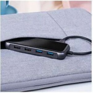 Vention USB Type C Docking Station for Memory Card Reader, U Disk, Monitor, Notebook, Keyboard, Mouse, Camera, Flash Drive