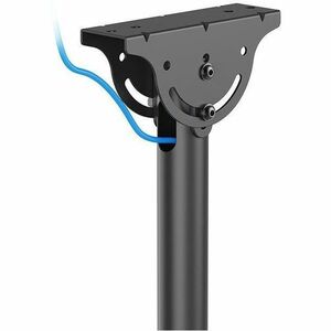 Neomounts Ceiling Mount for TV - Black - Height Adjustable - 1 Display(s) Supported - 94 cm to 177.8 cm (70") Screen Suppo