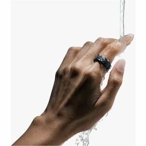 Samsung Galaxy Ring Smart Ring - Finger Wearable - Android - Titanium Black, Black - Accelerometer, PPG Sensor, Temperatur