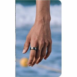 Samsung Galaxy Ring Smart Ring - Finger Wearable - Titanium Black - Accelerometer, PPG Sensor, Temperature Sensor - Sleep 