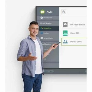 BenQ Board Pro RP8604 4K UHD LCD Collaboration Display - ARM - 8 GB - Touchscreen - 16:9 Rapporto di formato - 3840 x 2160