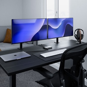 Alogic BLAZE Thunderbolt 4 Docking Station für Notebook, Desktop-PC, Festplatte, Monitor - Grau, Schwarz - 2 Unterstützte 