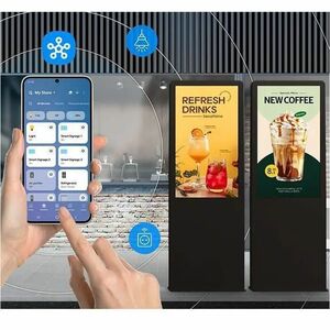 Samsung OH46DX 1168.40 mm LCD Digital Signage Display - 24 Hours/7 Days Operation - Vertical Alignment (VA) - 1920 x 1080 