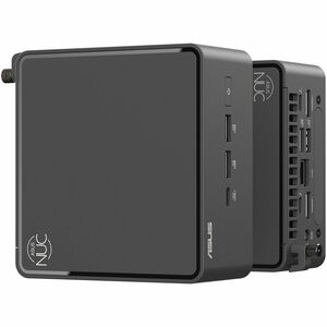 Asus NUC 15 Pro NUC15CRKI3 Barebone System - Mini PC - Intel Core 3 100U - Intel Chip - DDR5 SDRAM Maximum RAM Support - 2