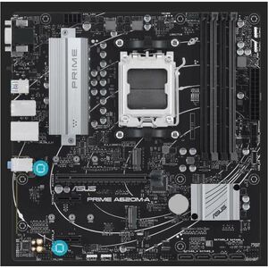Scheda madre desktop da gioco Asus Prime PRIME A620M-A-CSM - AMD A620 Chipset - Socket AM5 - Micro ATX - Ryzen 7, Ryzen 9 